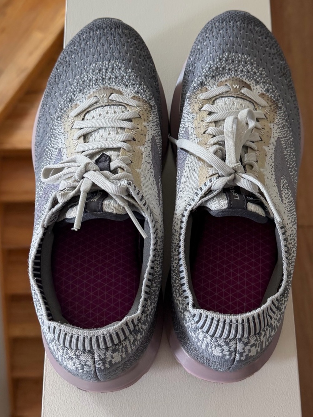 “BROOKS”(DNA,AMP levitate 2)shoes for women.Size-9,color-gray/purple.💜 - Picture 6 of 12